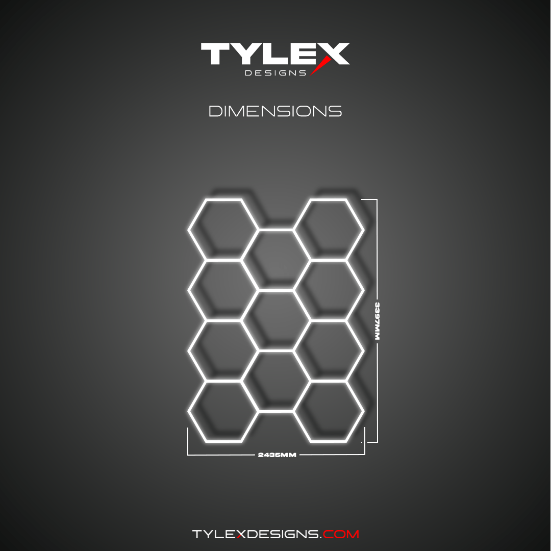Hexagon Lights | 11 Set - Tylex Designs