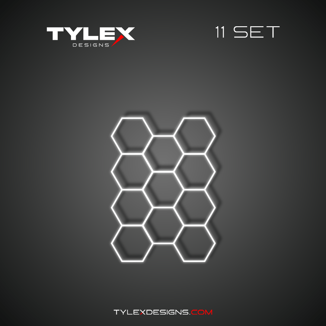 Hexagon Lights | 11 Set - Tylex Designs