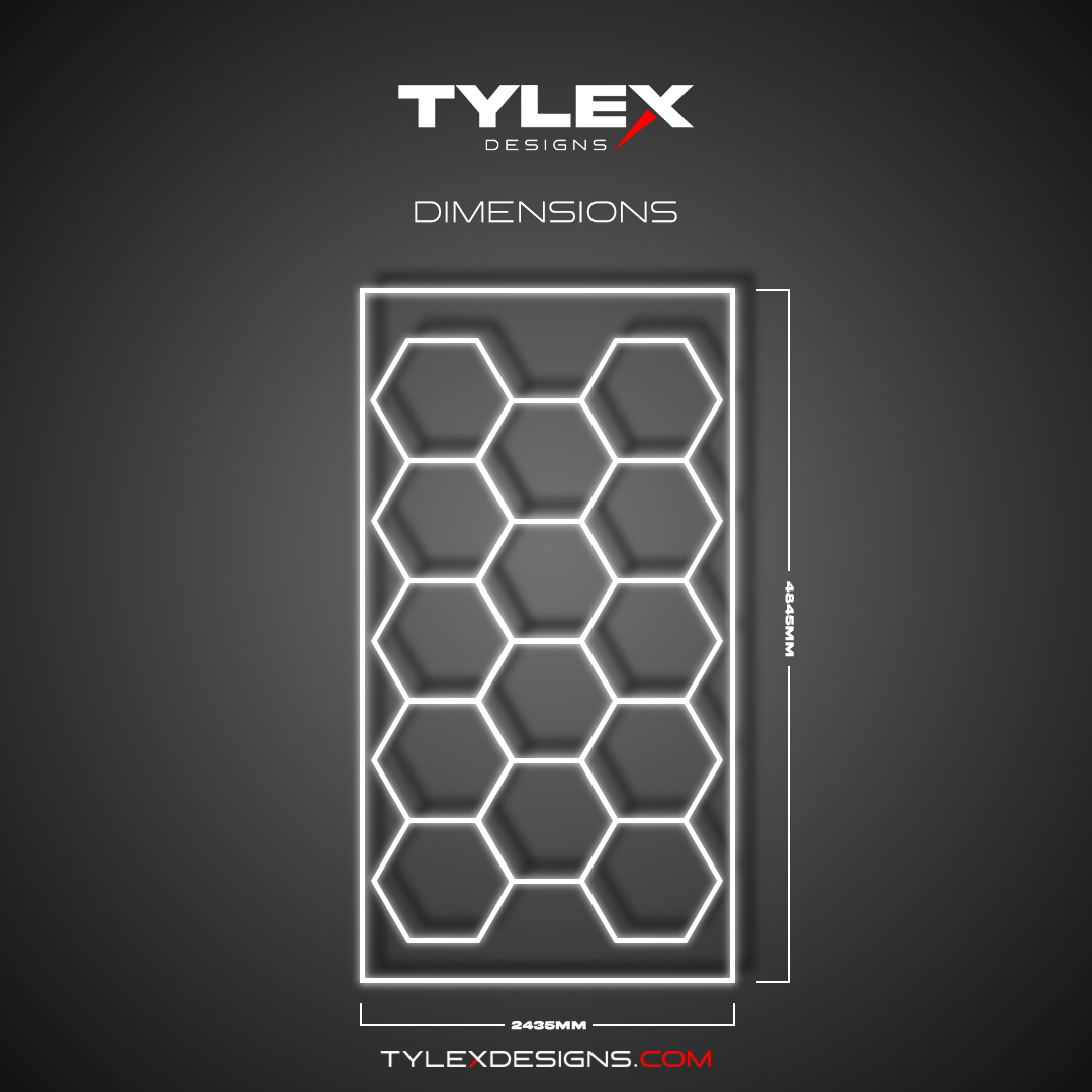 Hexagon Lights | 14 Set - Tylex Designs