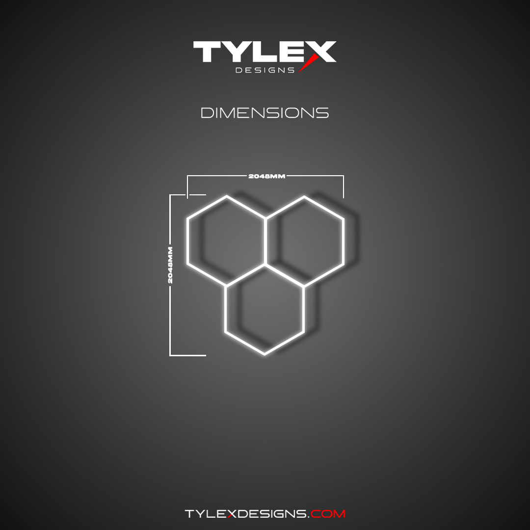 Hexagon Lights | Trio Set - Tylex Designs