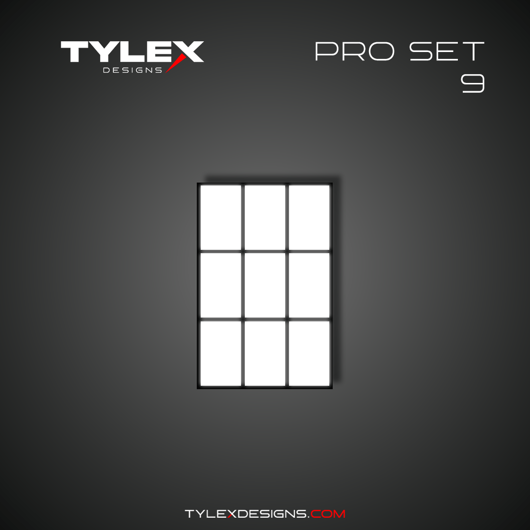 PRO Set 9 - Tylex Designs