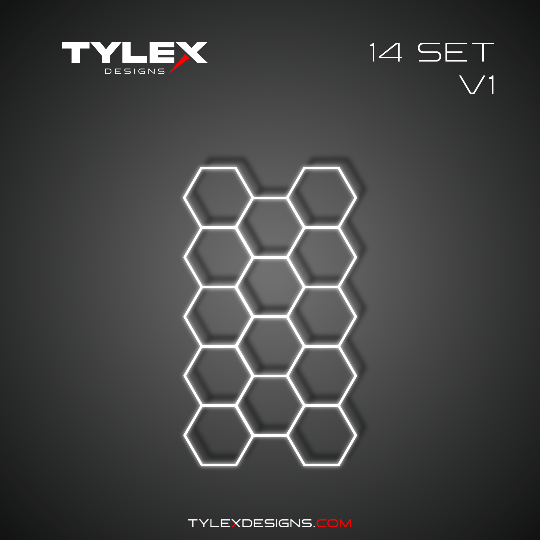 Hexagon Lights 14 Set | V1 - Tylex Designs