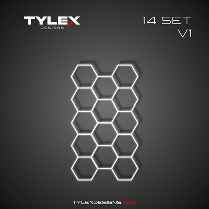 Hexagon Lights 14 Set | V1 - Tylex Designs