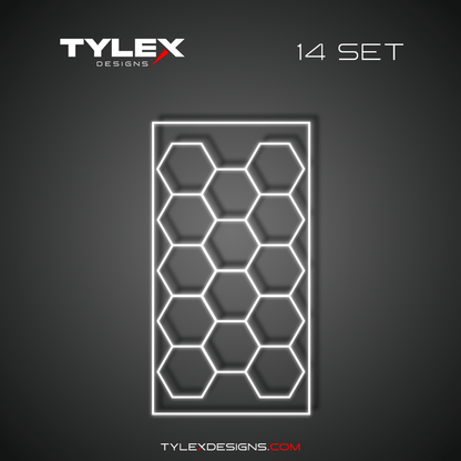 Hexagon Lights | 14 Set - Tylex Designs