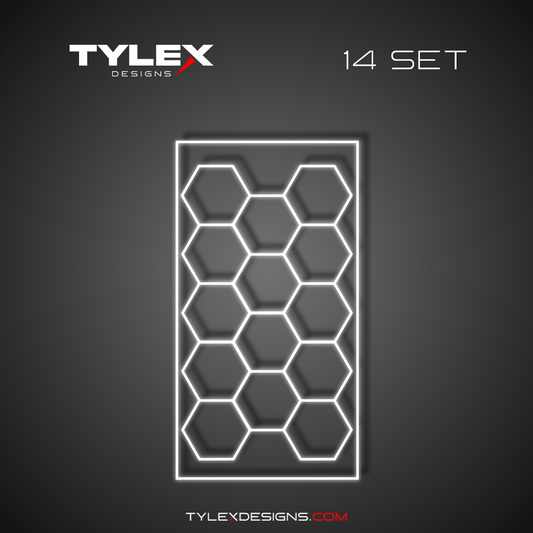 Hexagon Lights | 14 Set - Tylex Designs