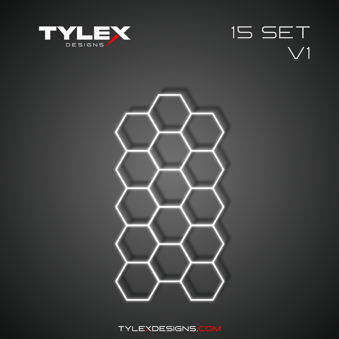 Hexagon Lights 15 Set | V1 - Tylex Designs
