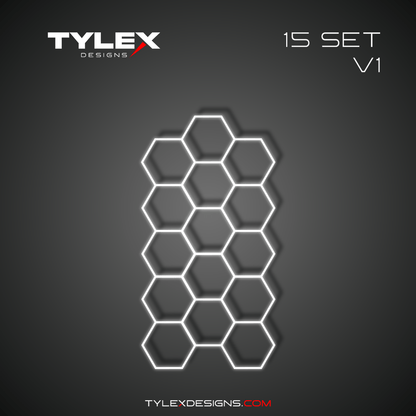 Hexagon Lights 15 Set | V1 - Tylex Designs