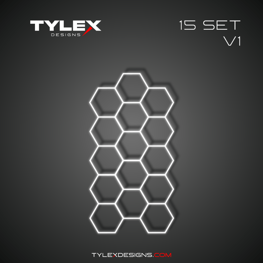 Hexagon Lights 15 Set | V1 - Tylex Designs