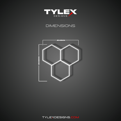 Hexagon Lights | Trio Set - Tylex Designs