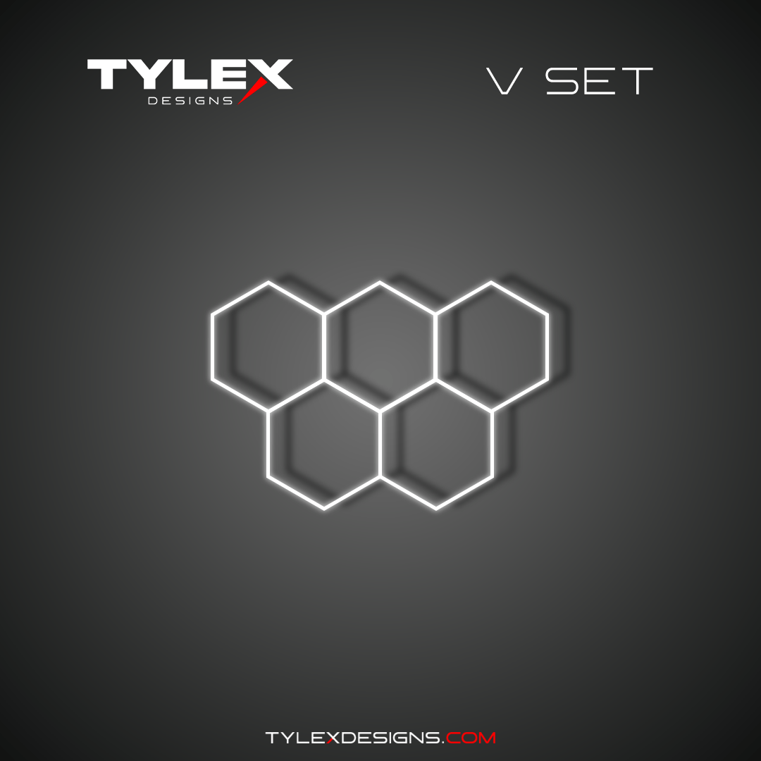 Hexagon Lights | V Set - Tylex Designs