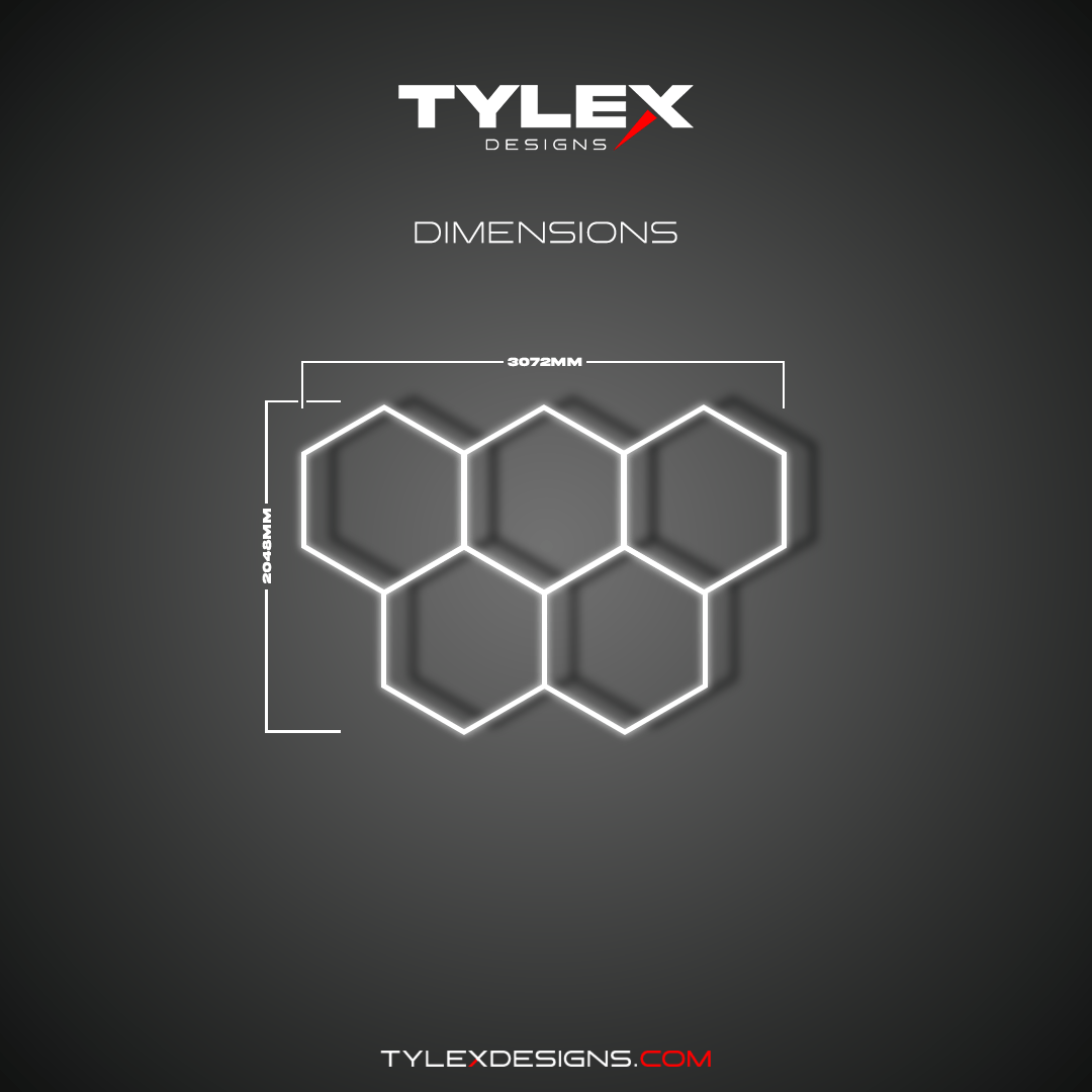 Hexagon Lights | V Set - Tylex Designs