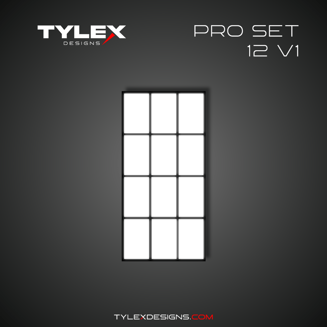 PRO Set 12 | V1 - Tylex Designs